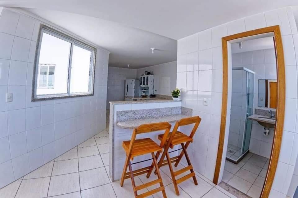 Cobertura C/ Vista Para O Mar E Montanhas, Churrasqueira, 4 Quartos 2 Vg Garagem Гуарапари Экстерьер фото