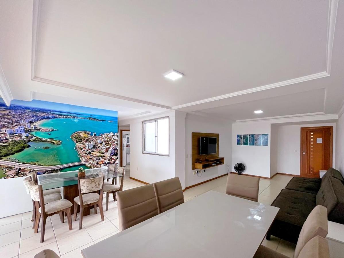 Cobertura C/ Vista Para O Mar E Montanhas, Churrasqueira, 4 Quartos 2 Vg Garagem Гуарапари Экстерьер фото
