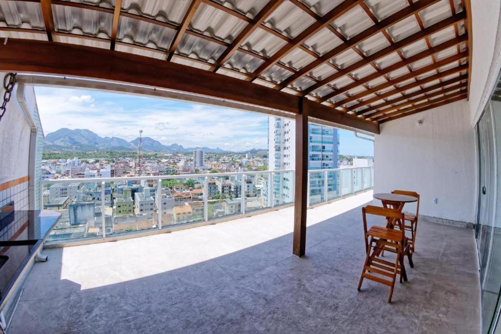 Cobertura C/ Vista Para O Mar E Montanhas, Churrasqueira, 4 Quartos 2 Vg Garagem Гуарапари Экстерьер фото
